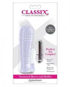 Classix Textured Sleeve &amp; Bullet Clear